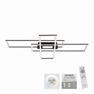 Lampa sufitowa ASMIN 1 - punktowa czarny JUST LIGHT - 14693-18