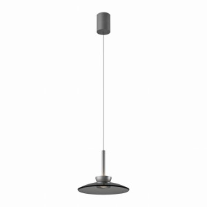 2191-15 PURE MOON LAMPA WISZĄCA SZARA Paul Neuhaus