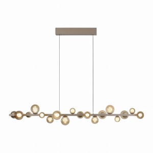 2558-97 PURE E-POPUP LAMPA WISZĄCA BRĄZOWA Paul Neuhaus