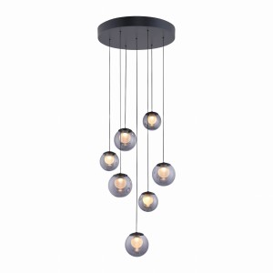 2587-15 PURE POPUP LAMPA WISZĄCA SZARA Paul Neuhaus