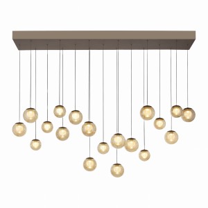 2589-97 PURE POPUP LAMPA WISZĄCA BRĄZOWY Paul Neuhaus