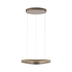 2690-97 Q-STRETTO LAMPA WISZĄCA BRĄZ Paul Neuhaus