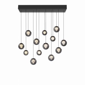 2590-15 PURE POPUP LAMPA WISZĄCA SZARA Paul Neuhaus