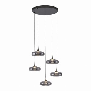 15694-15 POSH LAMPA WISZĄCA SZARA Paul Neuhaus