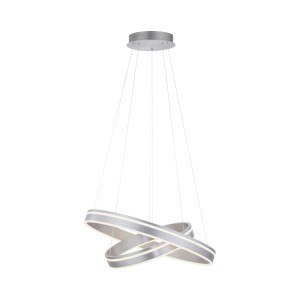 Lampa wisząca sufitowa Q-VITO 2 - punktowa srebrny PaulNeuhaus - 8420-55