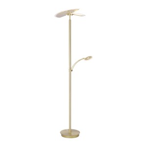 Lampa podłogowa stojąca ARTUR 3 - punktowa mosiądz matowy PaulNeuhaus - 673-60