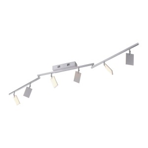 Lampa sufitowa PURE-MIRA 6 - punktowa Aluminum PaulNeuhaus - 6358-95