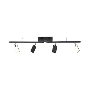 Lampa sufitowa PURE-MIRA 4 - punktowa czarny PaulNeuhaus - 6356-18