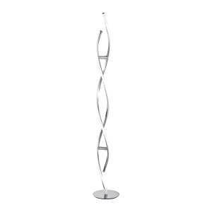 Lampa podłogowa stojąca POLINA 2 - punktowa srebrny PaulNeuhaus - 9140-55