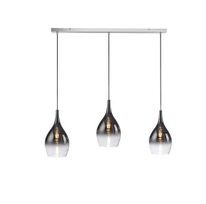 Lampa wisząca sufitowa PILUA 3 - punktowa chrom PaulNeuhaus - 2063-17