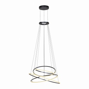 Lampa wisząca PURE E-FLYING RINGS Szary LED 2700-5000K 2566-15 Paul Neuhause