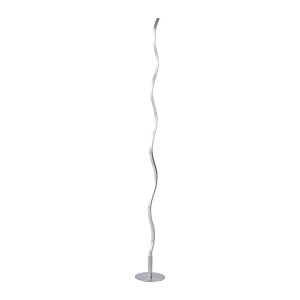 Lampa podłogowa stojąca WAVE 1 - punktowa srebrny LeuchtenDirekt - 15168-55