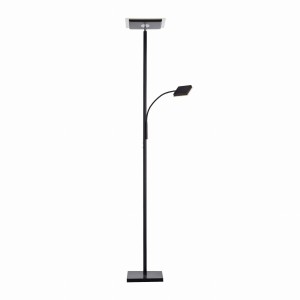 Lampa podłogowa stojąca HANS 2 - punktowa czarny LeuchtenDirekt - 11710-18