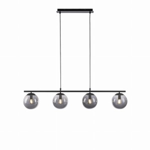 Lampa wisząca sufitowa BIG WIDOW 4 - punktowa czarny LeuchtenDirekt - 14604-18