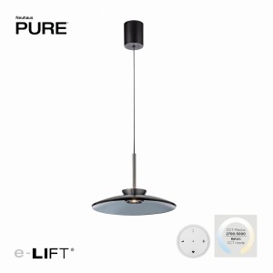 2195-15 PURE E-MOON LAMPA WISZĄCA SZARA Paul Neuhaus