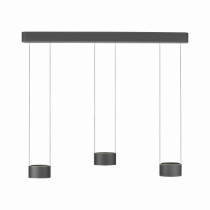 2473-15 PURE CLIPSE LAMPA WISZĄCA SZARA Paul Neuhaus