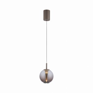 2220-97 PURE INFINITY LAMPA WISZĄCA BRĄZOWA Paul Neuhaus