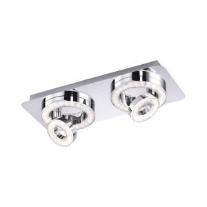 Lampa sufitowa TIM 4 - punktowa chrom LeuchtenDirekt - 14521-17