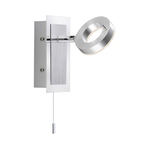 Kinkiet ścienny SILEDA 1 - punktowa Aluminummatt PaulNeuhaus - 9785-96