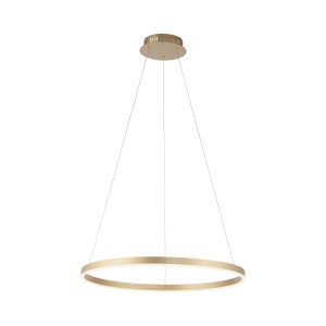 Lampa wisząca sufitowa RITUS 1 - punktowa mosiądz matowy LeuchtenDirekt - 15394-60