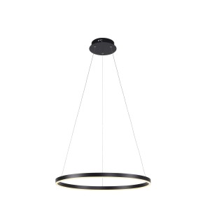 Lampa wisząca sufitowa RITUS 1 - punktowa antracyt LeuchtenDirekt - 15394-13